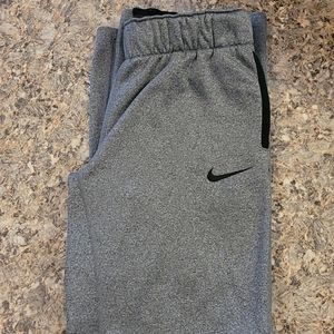 Nike Dri -fit girls sweat pants with flare leg